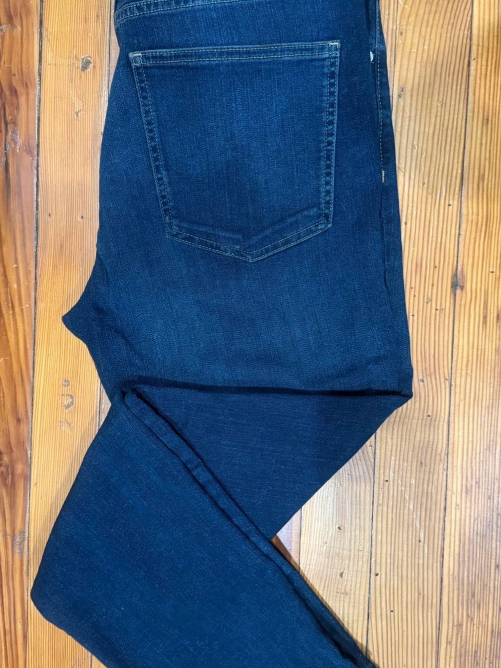 Calvin Klein Men’s Skinny Jeans in Dark Blue Denim
